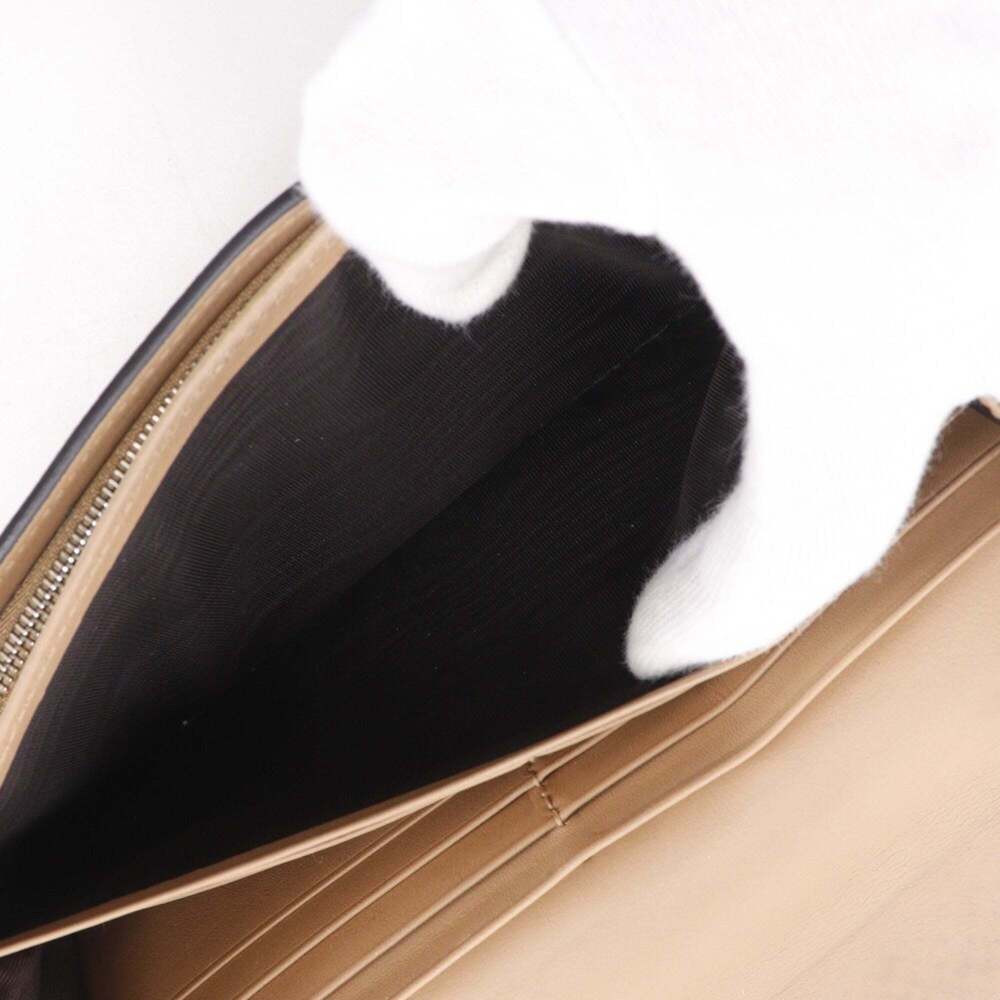 Gucci Bamboo Long Wallet 369661 Python Brown Snap… - image 8